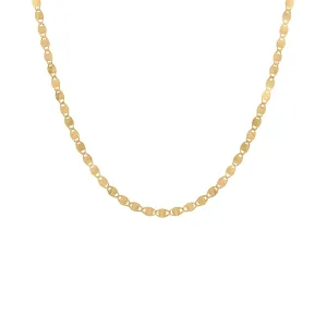 14KT GOLD "VALENTINO" CHAIN NECKLACE