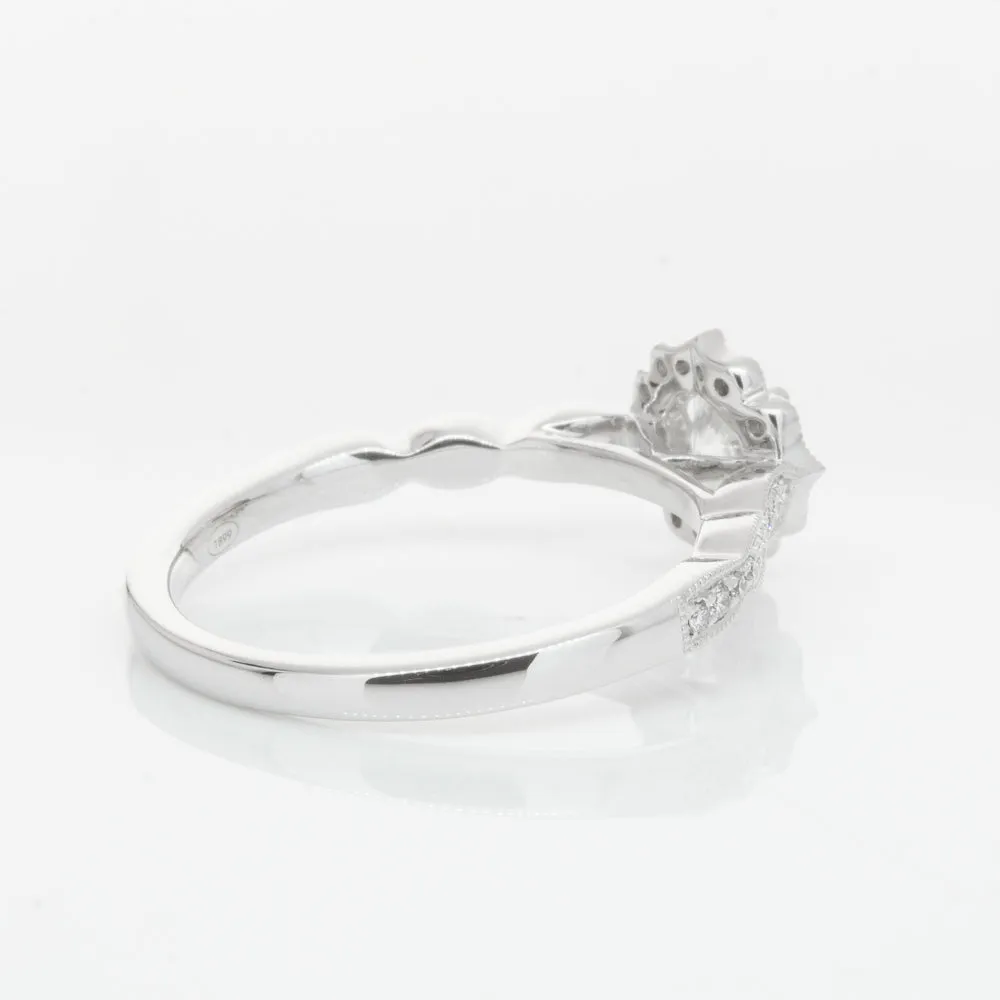 18ct White Gold .40ct Diamond Paramount Ring