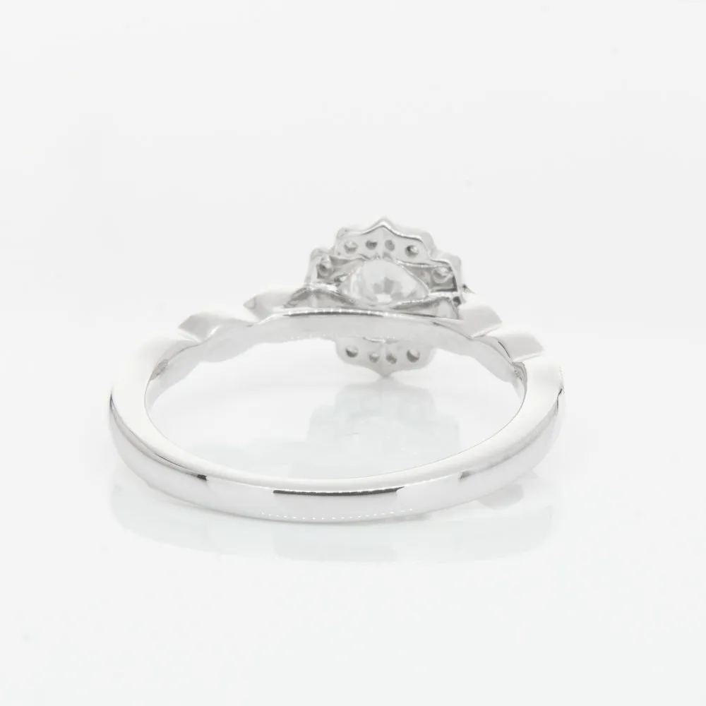 18ct White Gold .40ct Diamond Paramount Ring