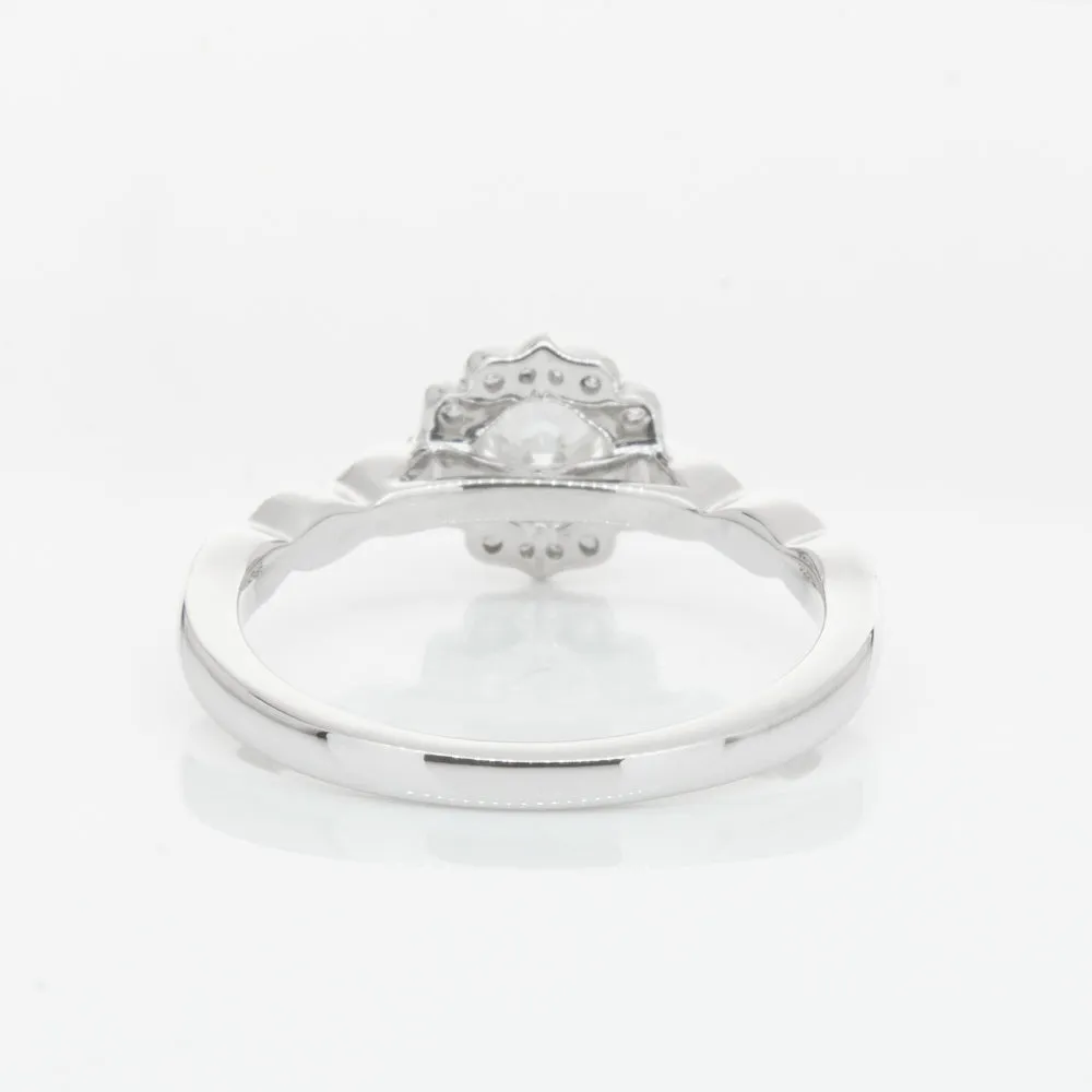 18ct White Gold .40ct Diamond Paramount Ring