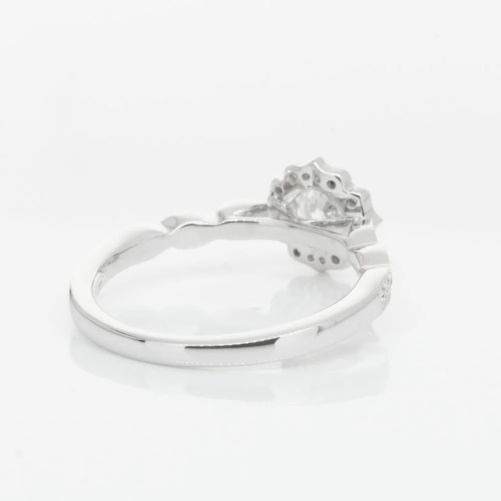 18ct White Gold .40ct Diamond Paramount Ring