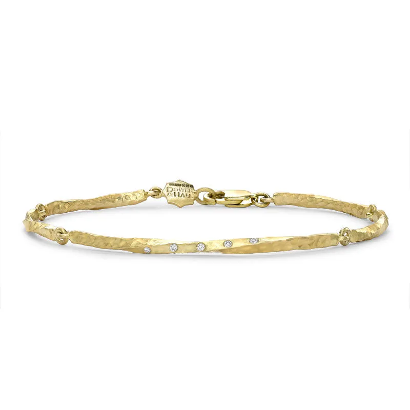 9k Gold Eternal Diamond Bracelet