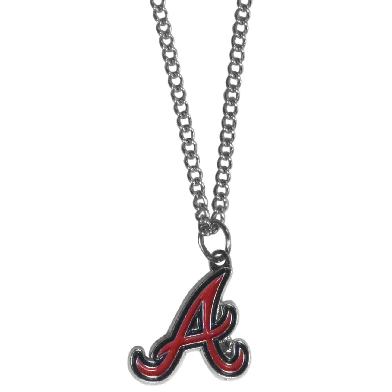 Atlanta Braves Chain Necklace with Small Charm