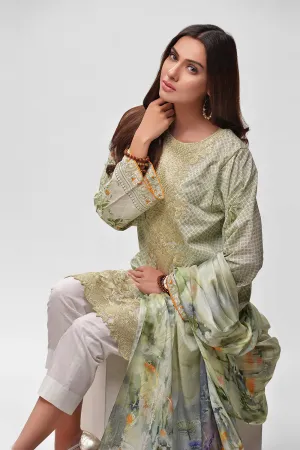 AUJ Lawn Collection 2016 Vol 1 – Design 1