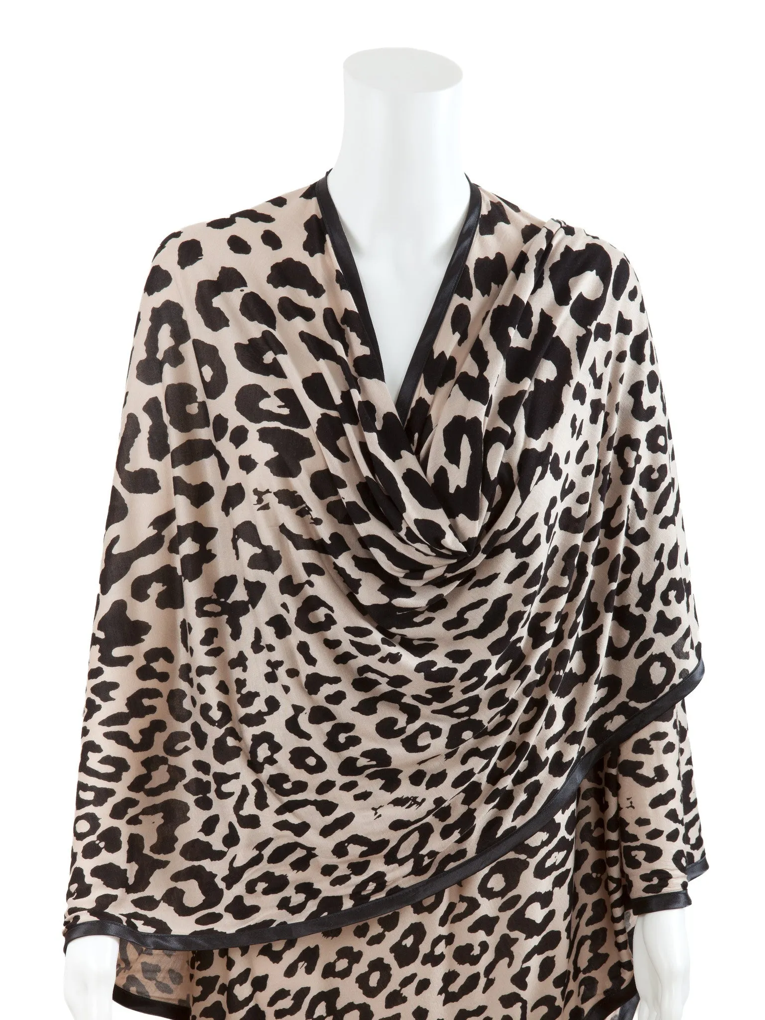 Bebitza Breast Feeding Cover Modal Leopard Print