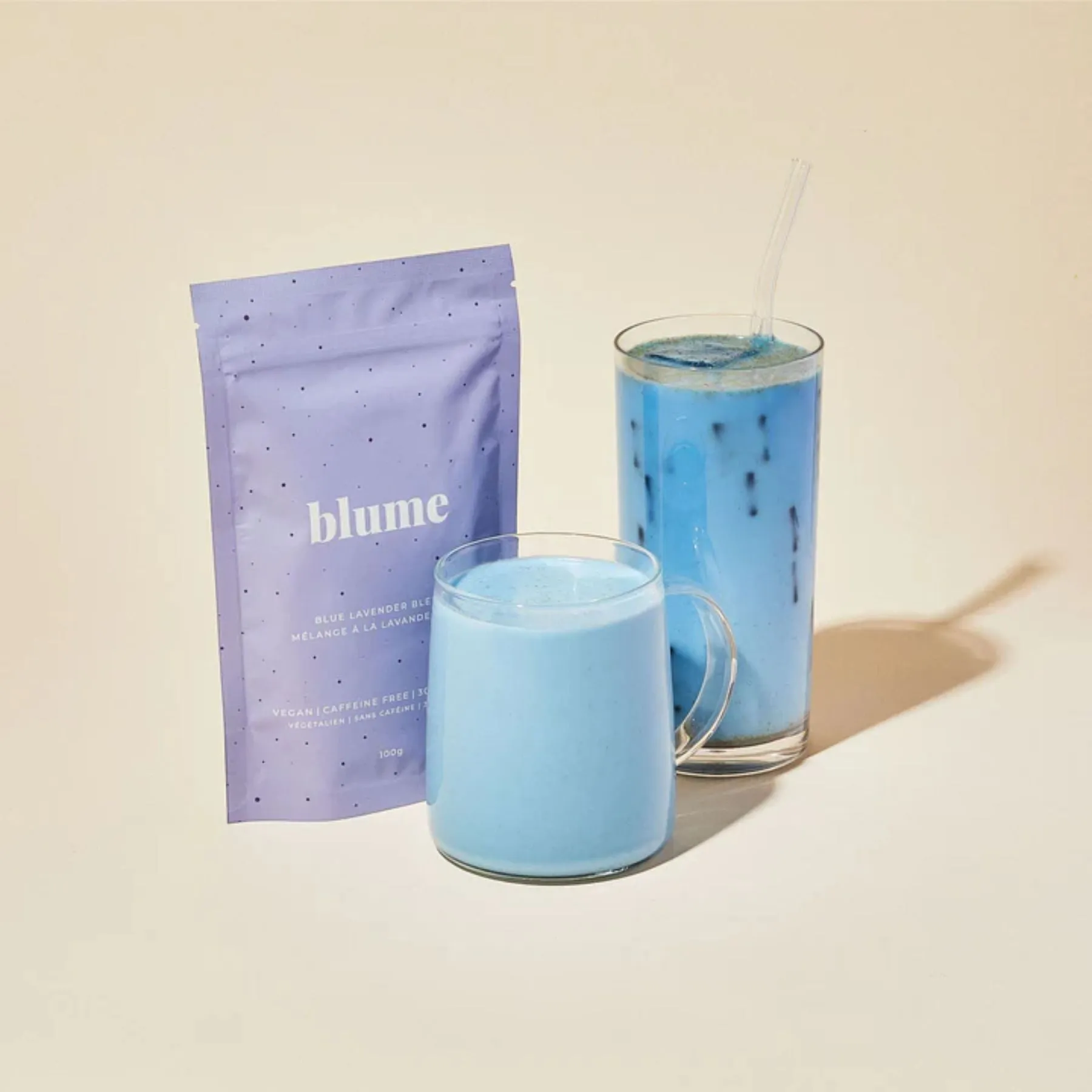 Blume Superfood Latte Blue Lavender Blend 100g