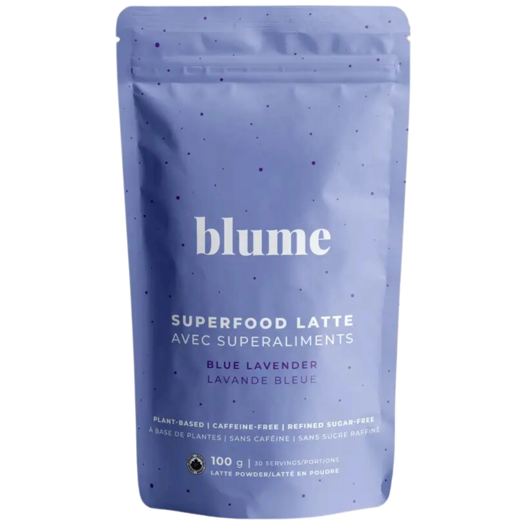 Blume Superfood Latte Blue Lavender Blend 100g