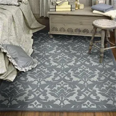 Boucle' 4702 Devonshire Harbor Blue Rug