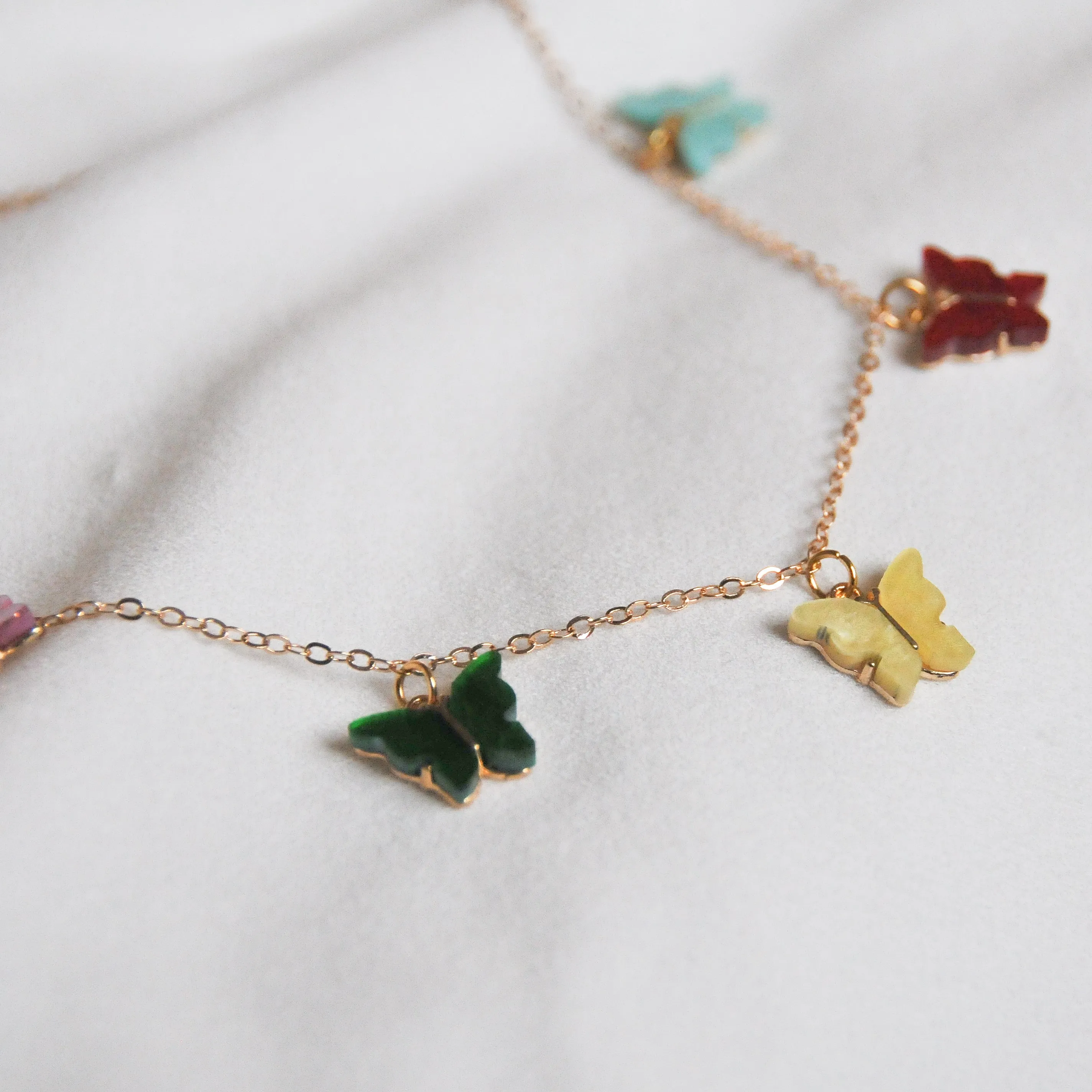 Butterfly Garden Necklace