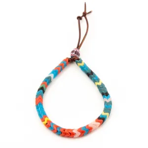 Colorful Snake Bead Bracelet