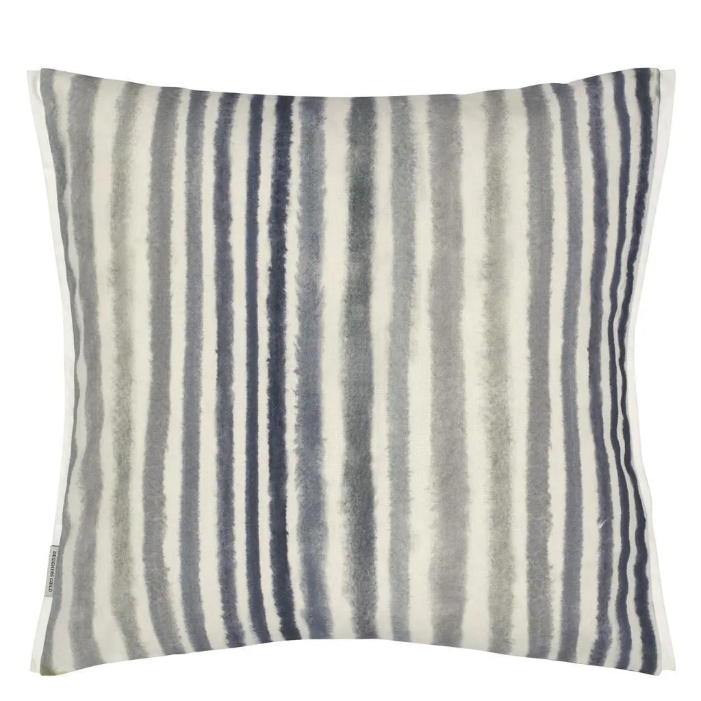 Designers Guild Bougival Outdoor Zinc Decorative Pillow - FINAL SALE