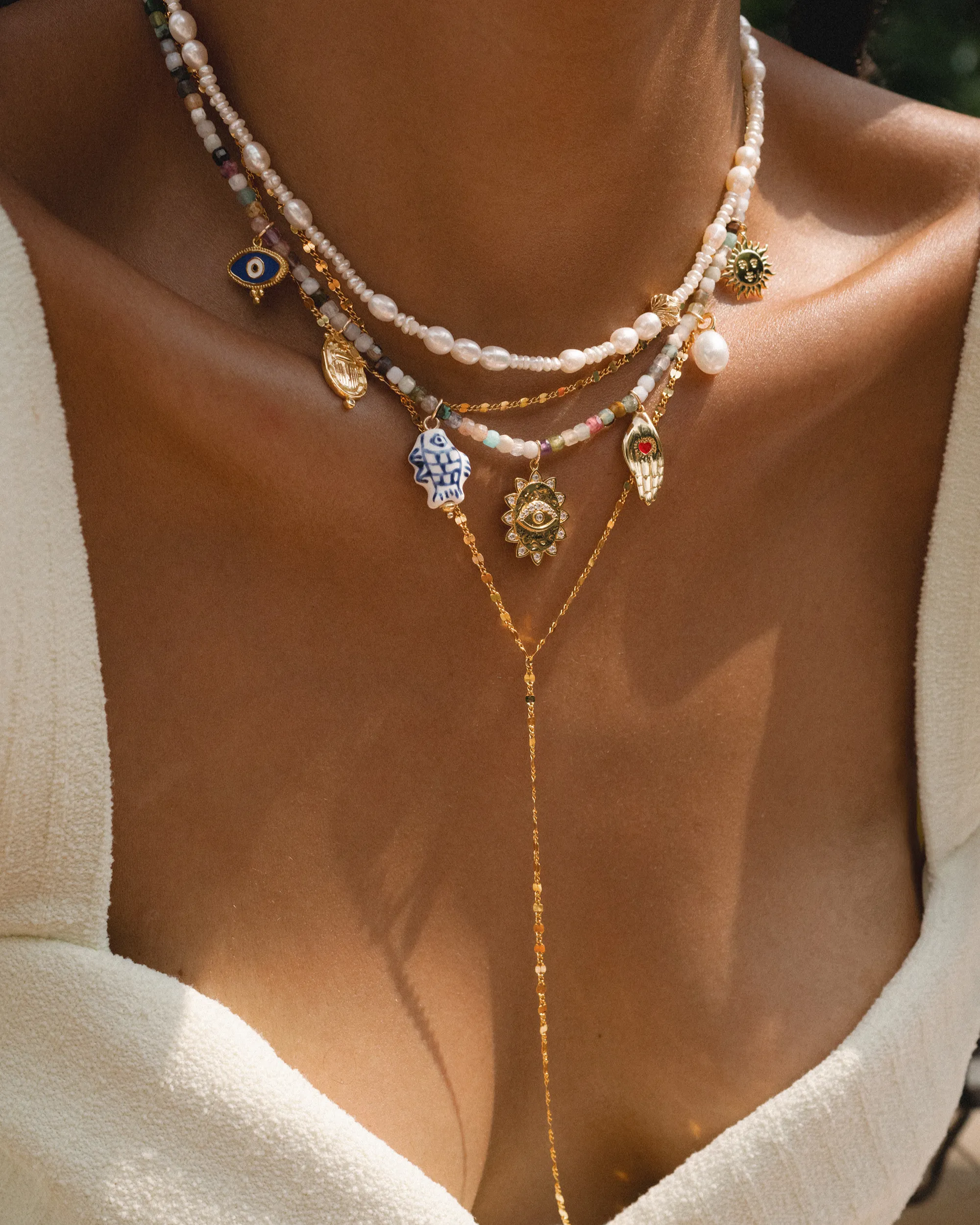 Eliana Lariat Necklace