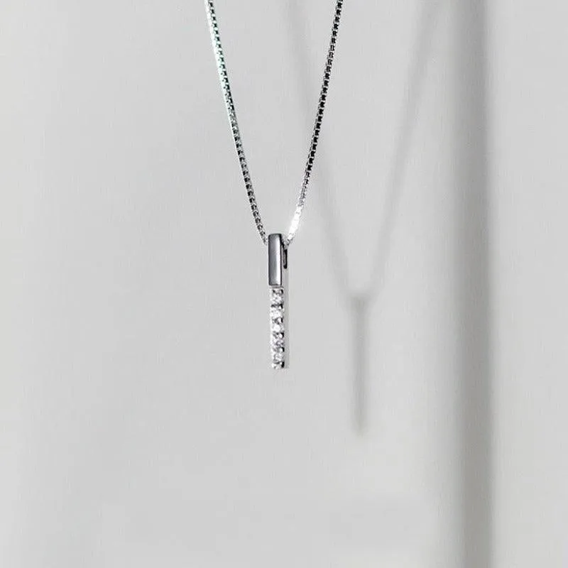 Enchanted Vertical Bar Necklace