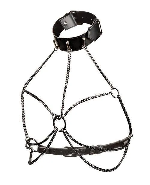 Euphoria Collection Plus Size Multi Chain Collar Harness