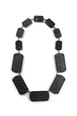 Large Dot Array Necklace