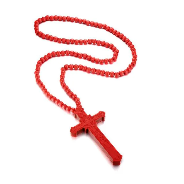 Long Wooded Beads Jesus Prayer Beads