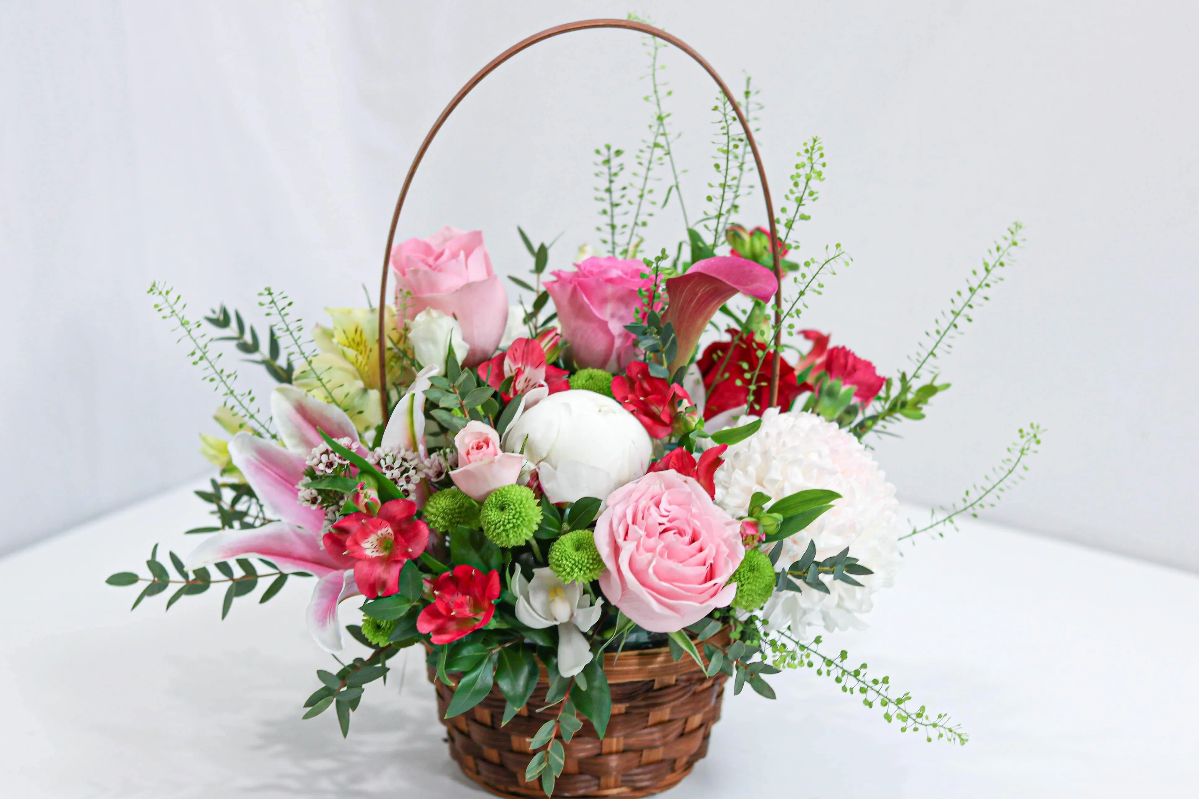 Pink Loved Basket