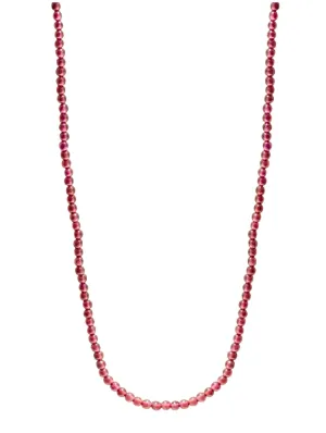 Red Beaded Necklace