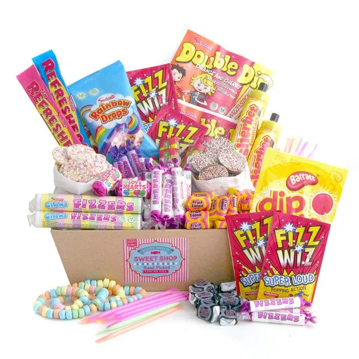 Retro Sweets Hamper Classic Tray