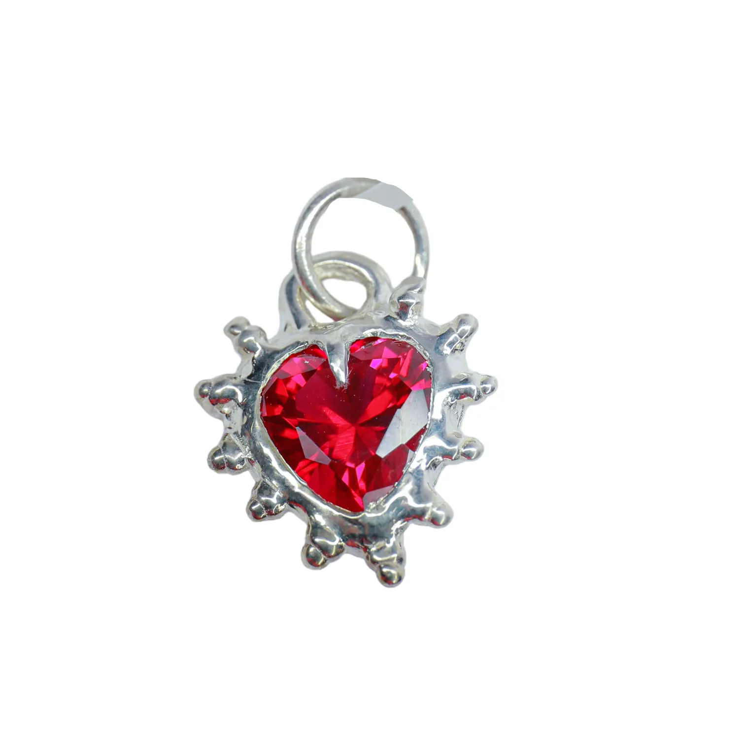 Ruby Heart Pendant