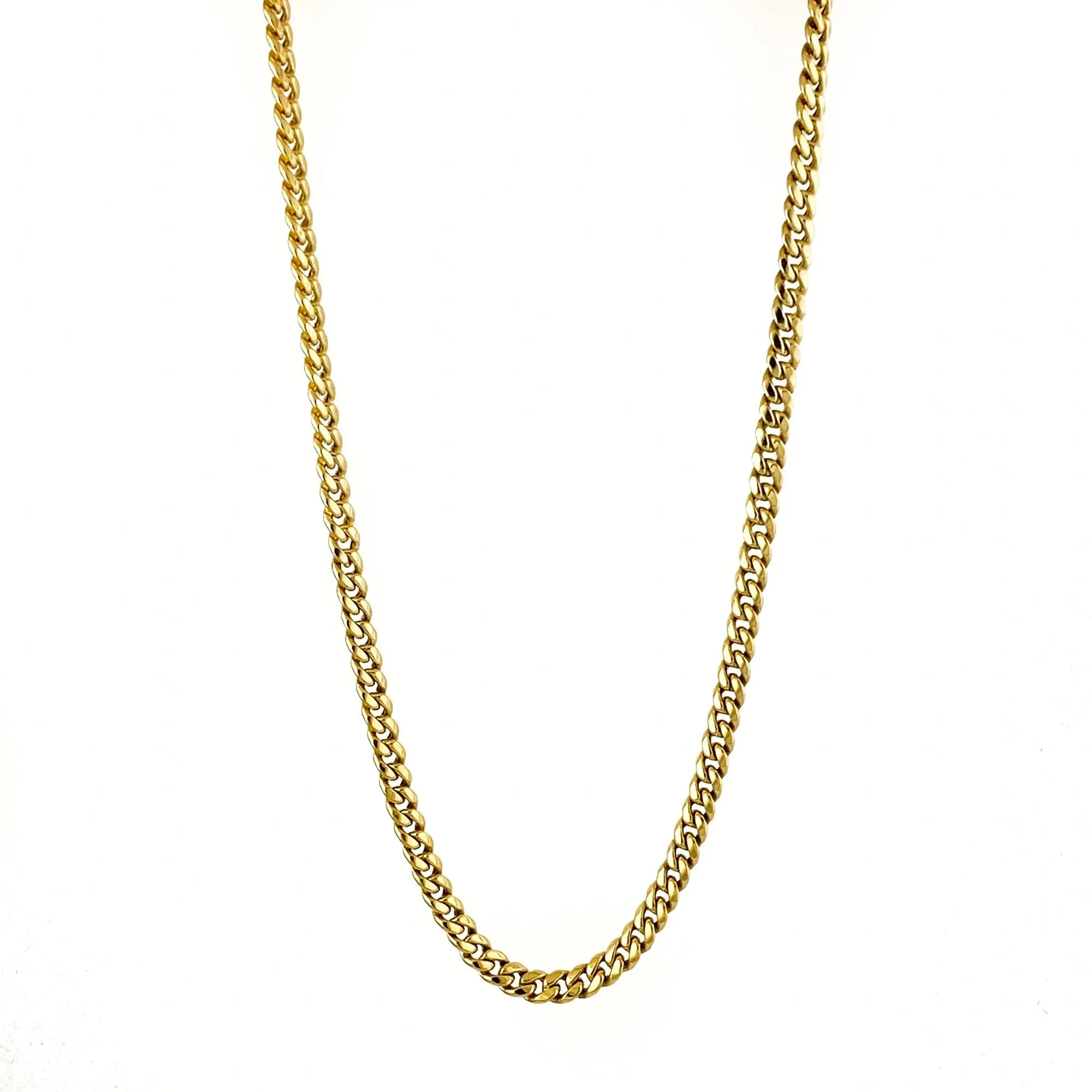 Semi-Hollow Cuban Necklace