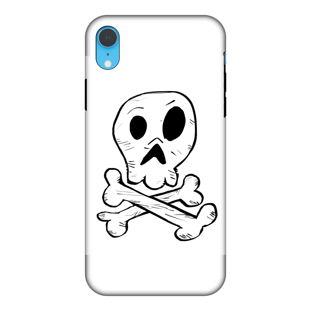 Skull and Cross Bones Fully Printed Tough Phone Case