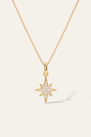 Starburst Gold Vermeil Necklace