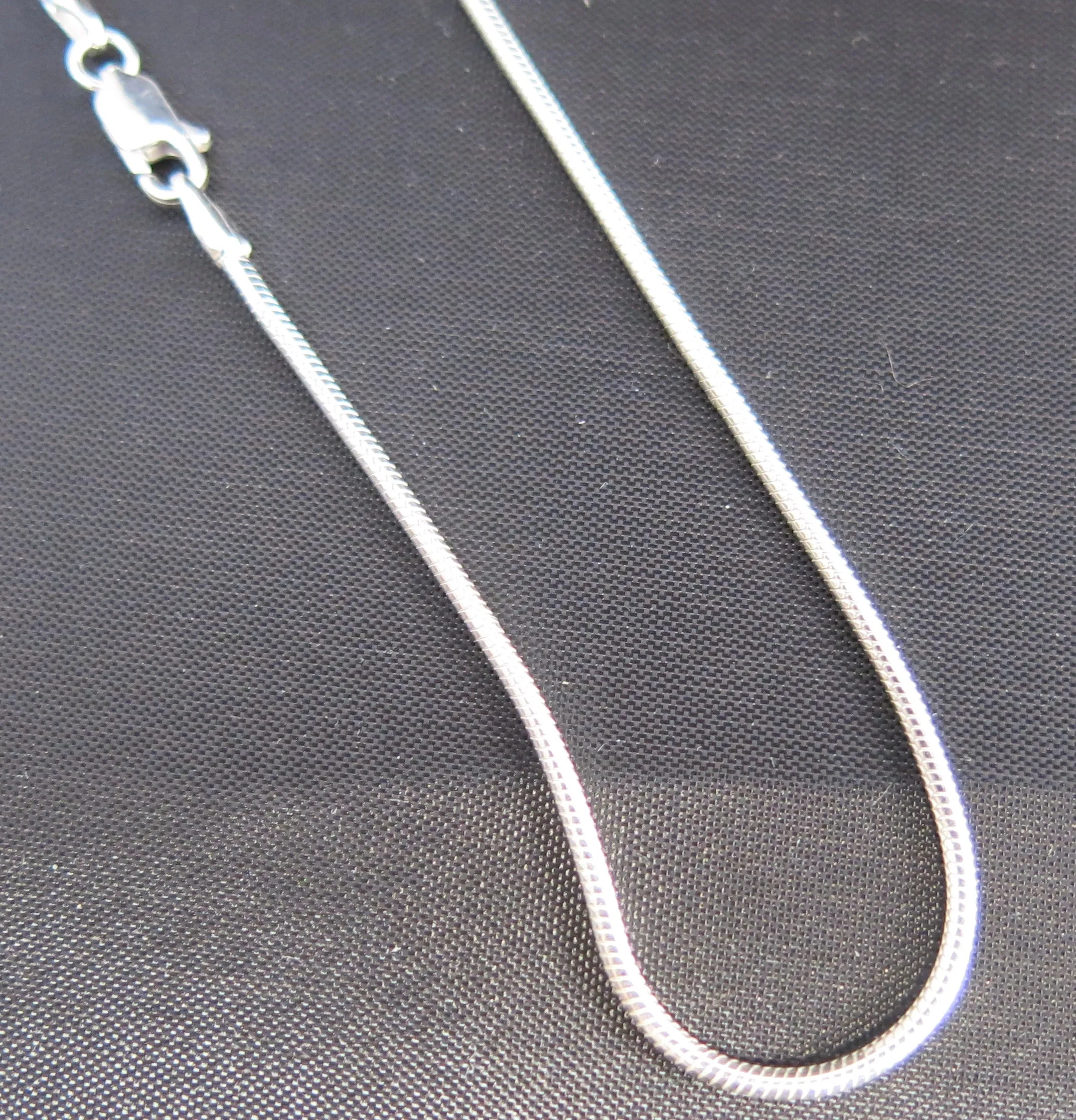 Sterling Silver 18 inch Snake Chain