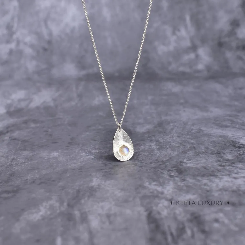 Subtle Elegance -  Moonstone Necklace