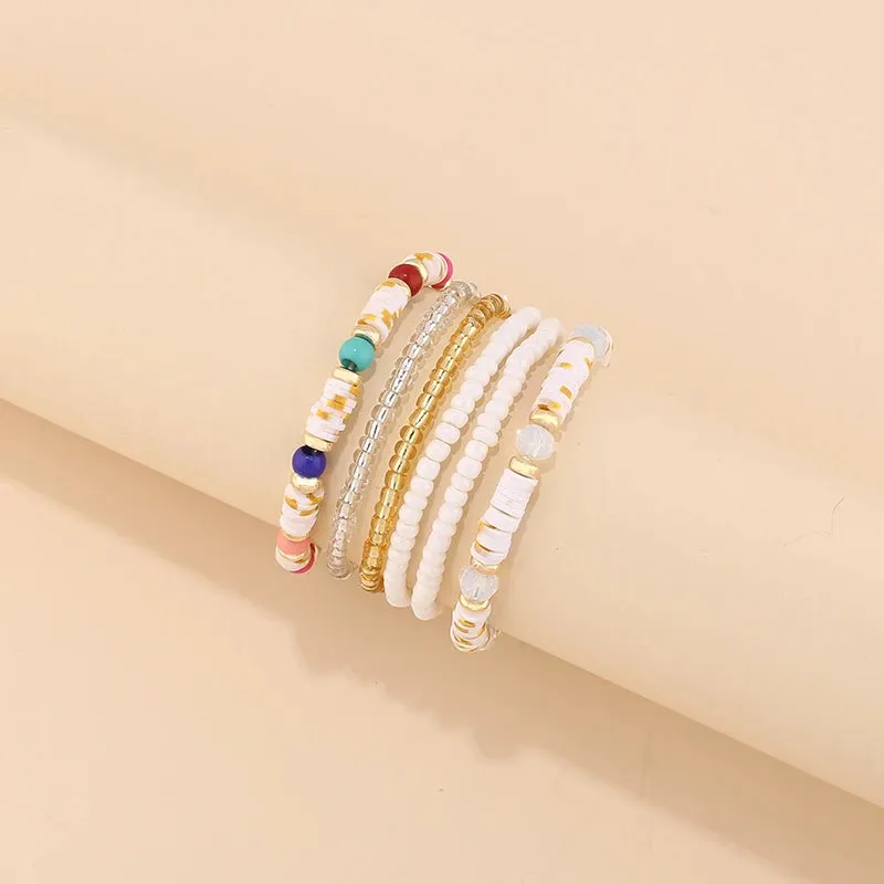 TEEK - Bohemian Multi-Layer Seed Beads Bangles