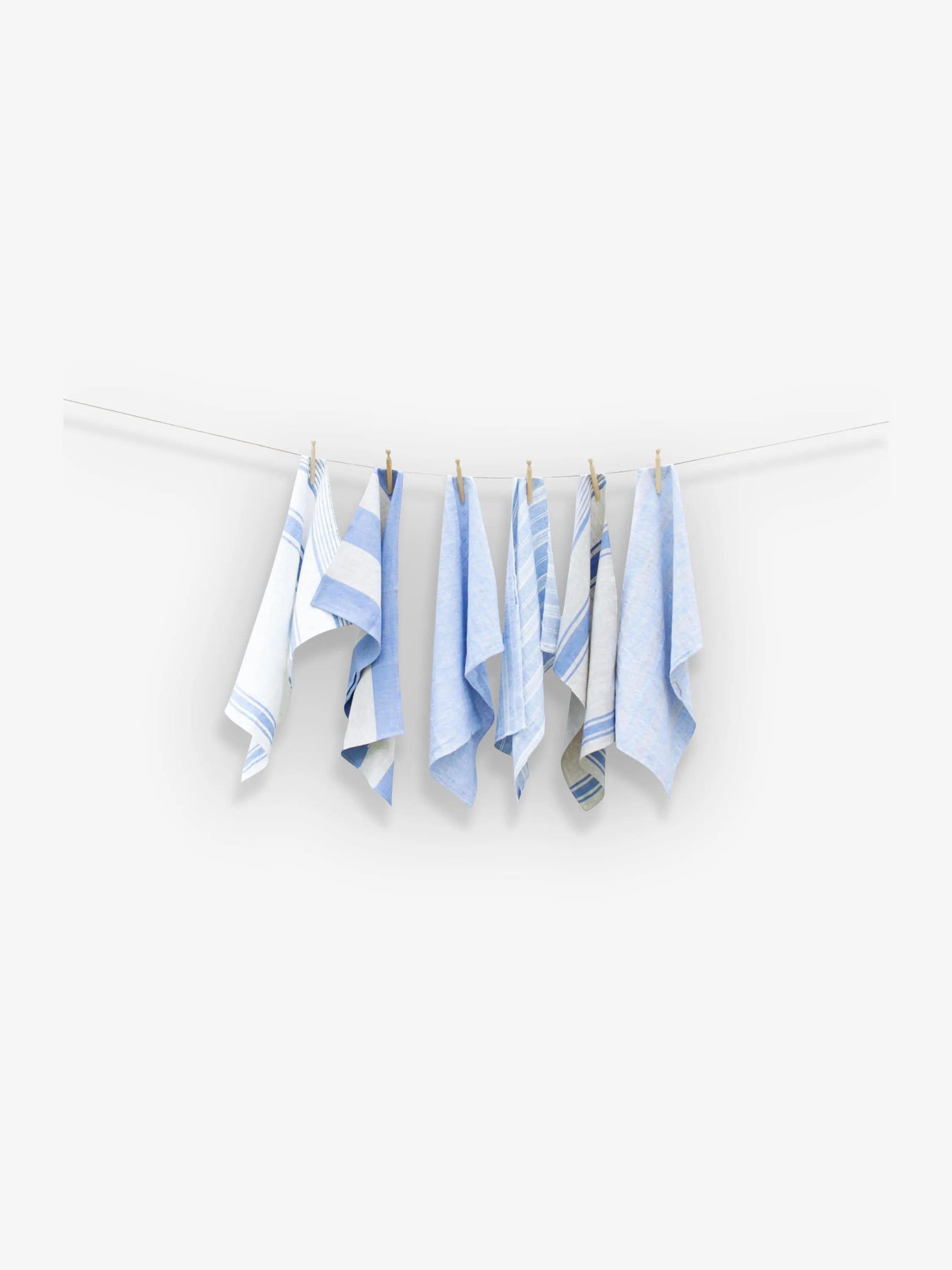 Venezia Blue Hand Towel by MONC XIII