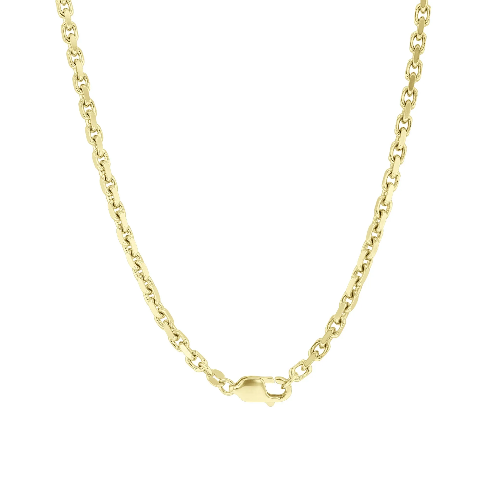 Yacht Master Anchoro Link Gold Chain Necklace 22“