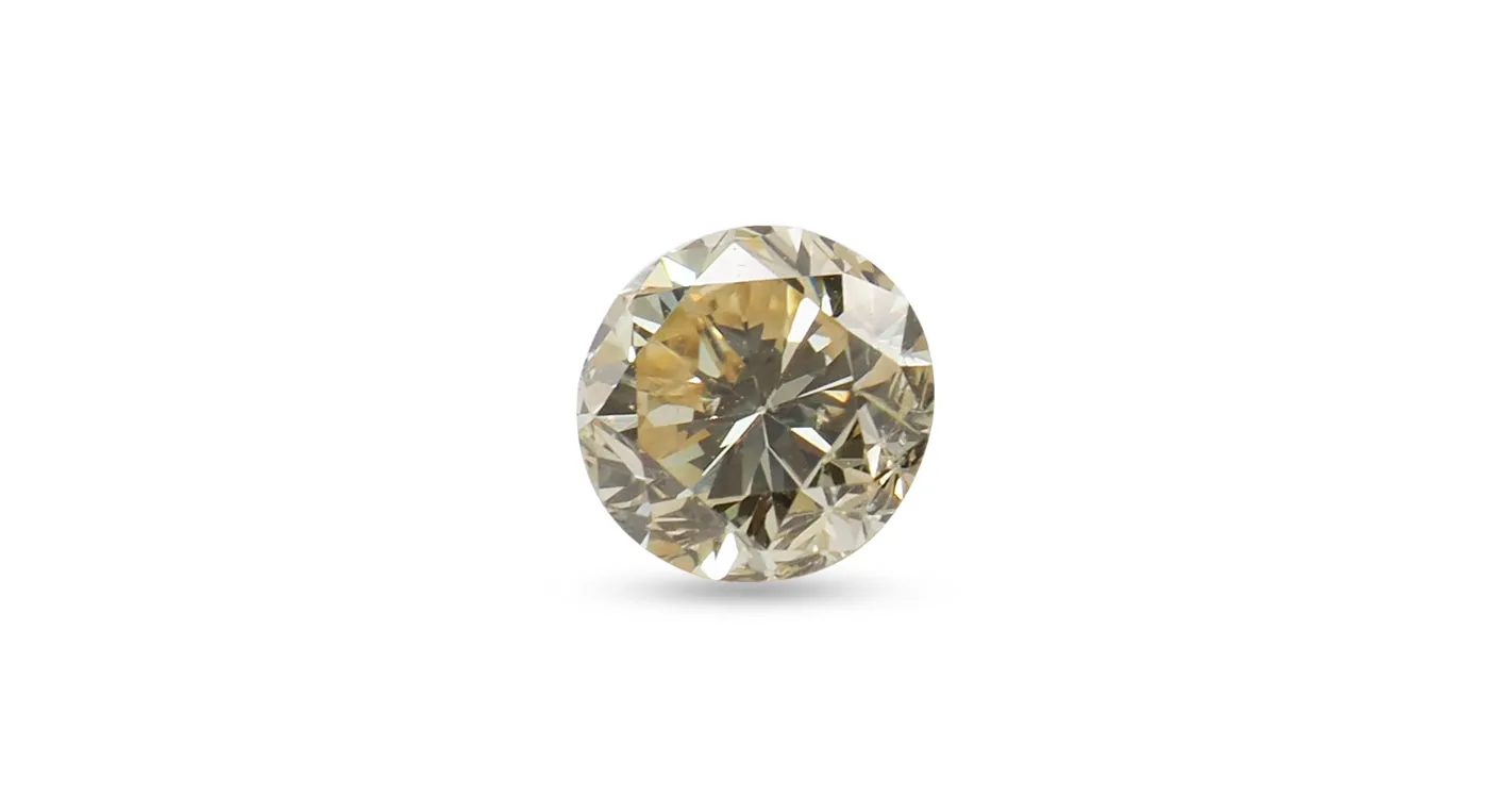 Yellow Diamond 0.47ct U-V