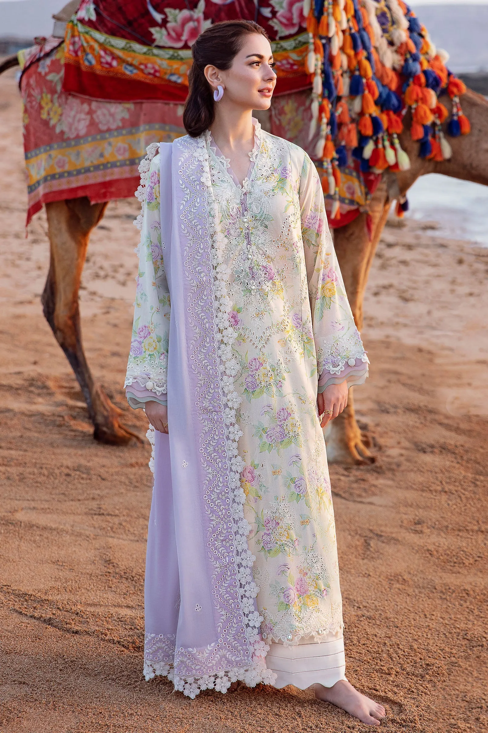 Zaha by Khadijah Shah Lawn Collection 2023 – ZENEL (ZL23-09 B)